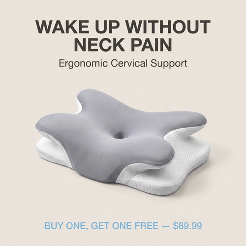 Cloud Neck Alignment Pillow