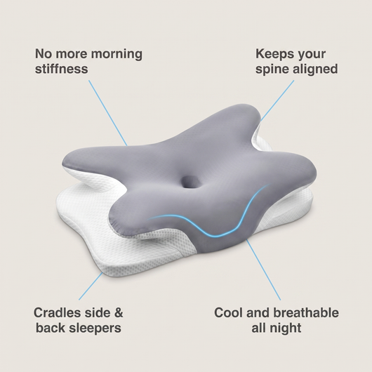 Cloud Neck Alignment Pillow