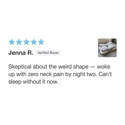 Cloud Neck Alignment Pillow